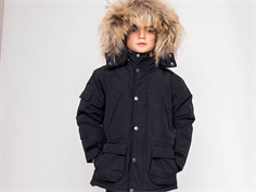 Ver de Terre winter jacket arctic black with dun